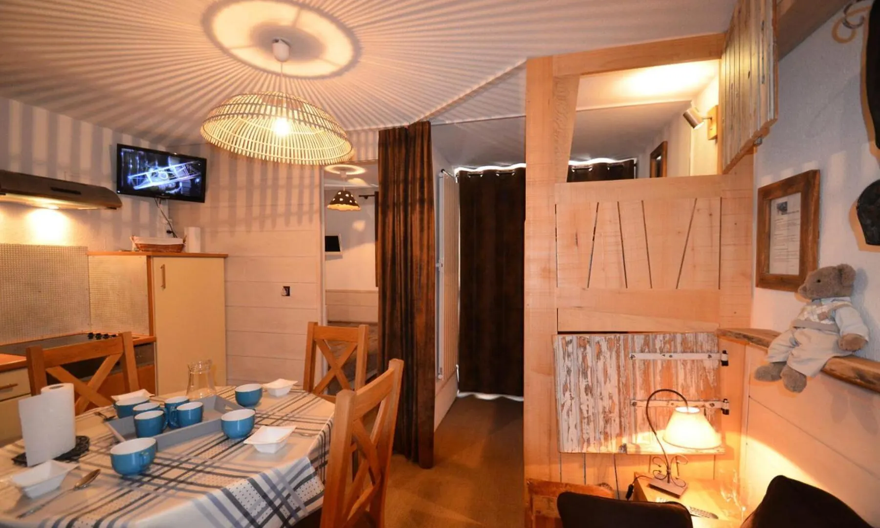Residence Ski Soleil - Magnifique Studio Deco Style Chalet Au Pied Des Pistes Mae-5704 サン・マルタン・ド・ベルヴィル